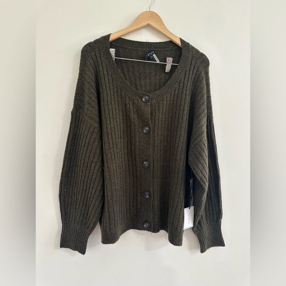 Nwt 1.State OverSize Cardigan Sz L #P3 - Picture 1 of 4